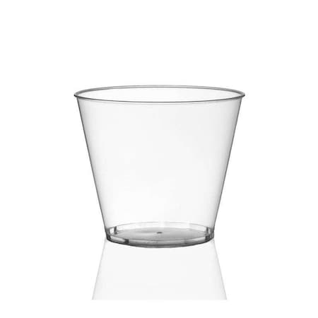 Smarty Had A Party 9 oz. Crystal Clear Plastic Disposable Party Cups (500 Cups), 500PK 529-CASE
